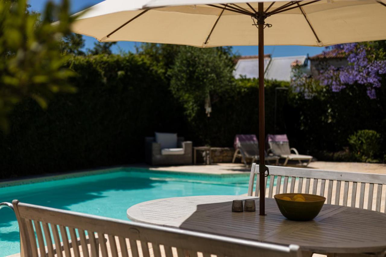 Tria Luxury Residences Stoupa Bagian luar foto